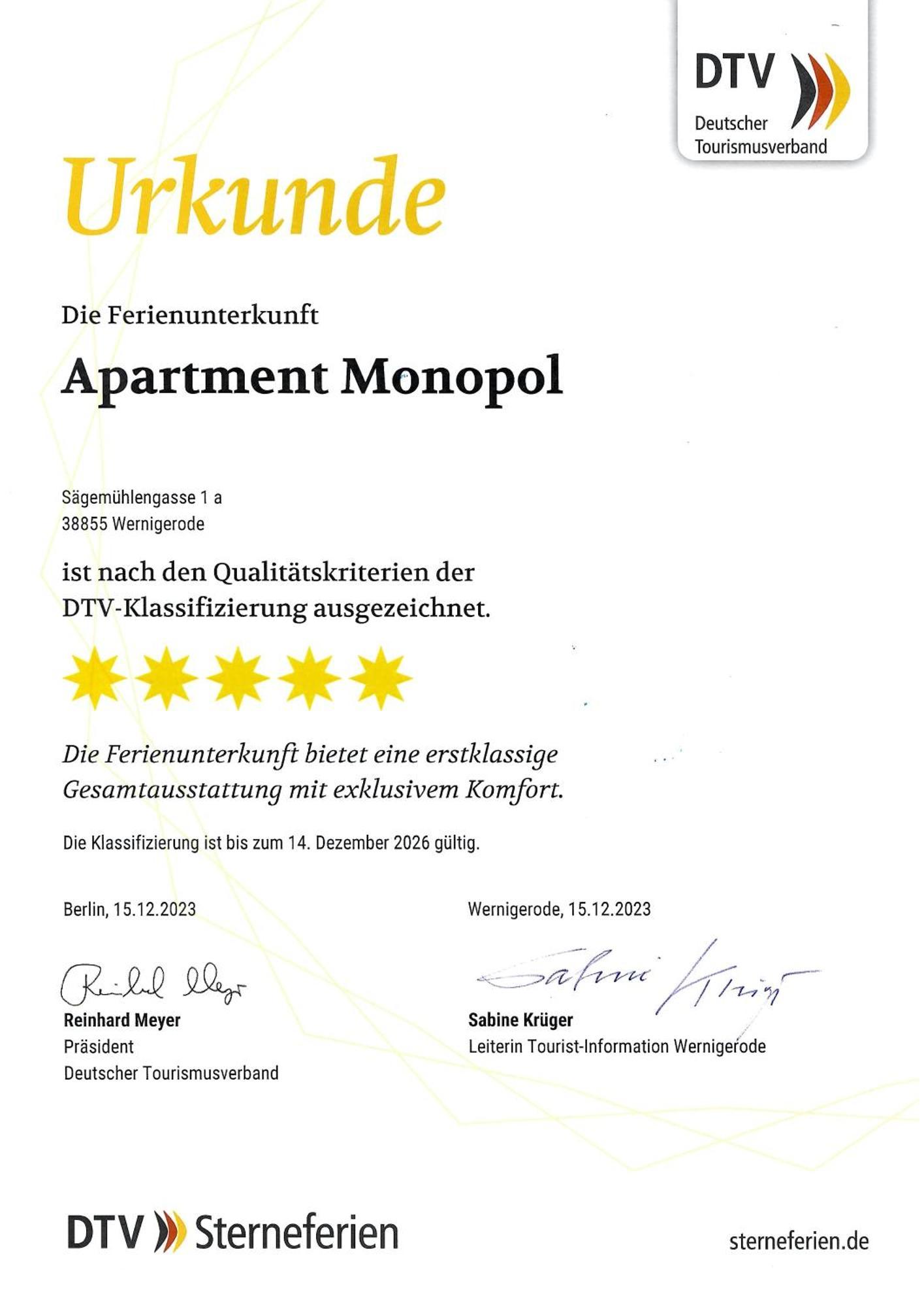 Monopol Apartments 韦尼格罗德 外观 照片